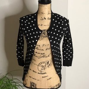 Ann Taylor dot cardigan